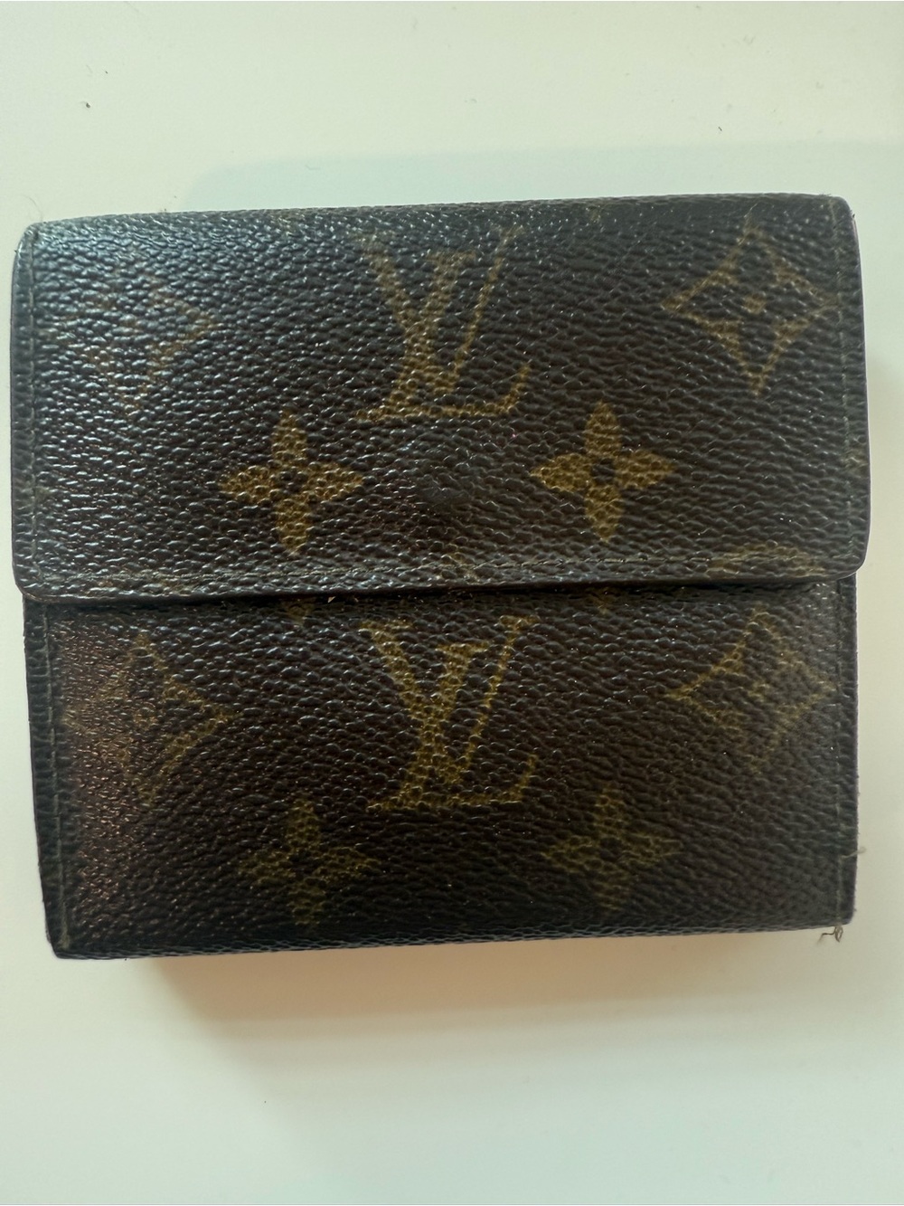 Louis Vuitton Monogram Compact Wallet in Monogram Brown and Gold - Picture 2 of 5